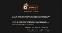 Desktop Screenshot of keyboardfire.com